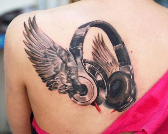 Bedste musik tatoveringsdesign 7