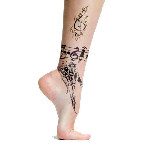 A legjobb zenei tetoválásminták 8