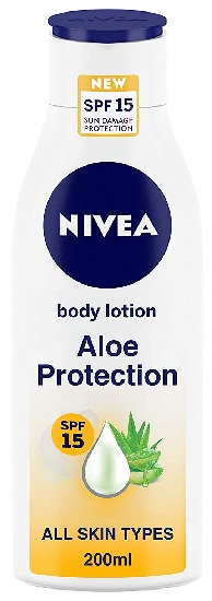 NIVEA Body Lotion med Aloe Vera og SPF