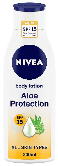 NIVEA testápoló Aloe Verával és SPF -el