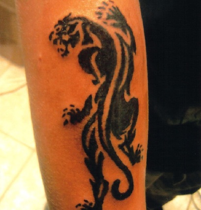 Tribal Panther Tattoo Designs