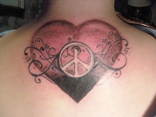 A legjobb béke tetoválás minták 6