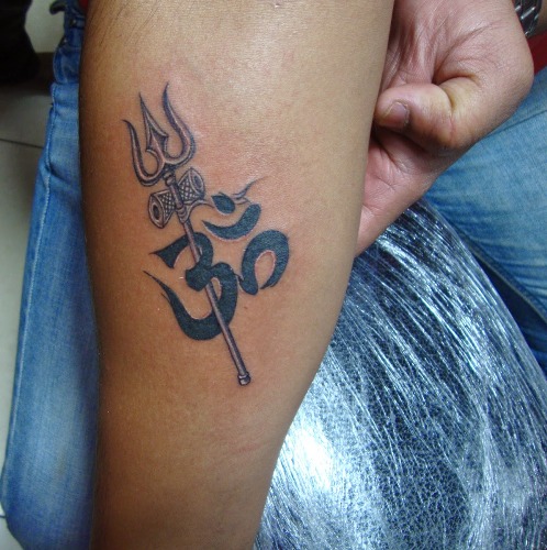 Permanente religiøse symboler Tattoo Design