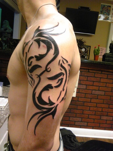 Törzsi Halak Tattoo Design