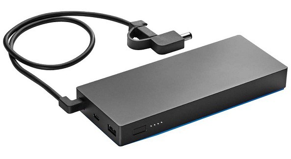 HP USB C hordozható laptop tápegység