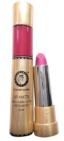 Farver Queen 2 In 1 Matte Lip Gloss