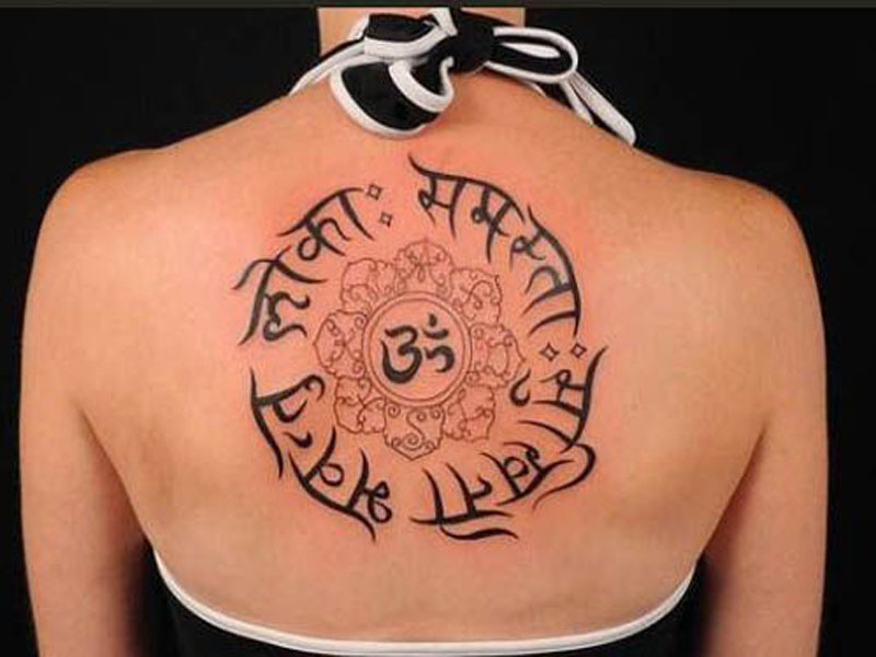 Bedste tatoveringsdesign fra sanskrit