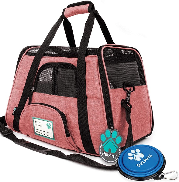 Pet Ami Premium Airline Godkendt Soft-Pet Pet Travel Carrier