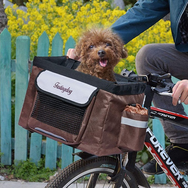 Hillwest Bike Dog Carrier Basket Bag