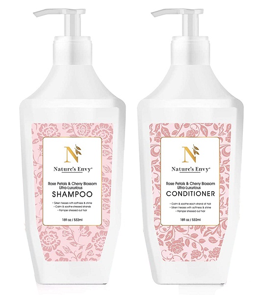 Nature's Envy Shampoo og balsam