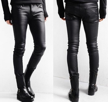 Coated Slim Fit Jeans