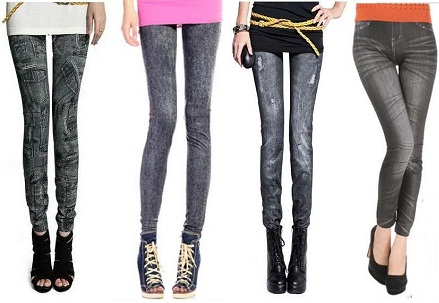 Strækbare slim fit jeans til piger