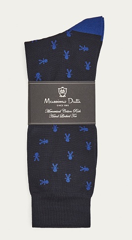 Massimo Dutti Merceriserede bomuldssokker