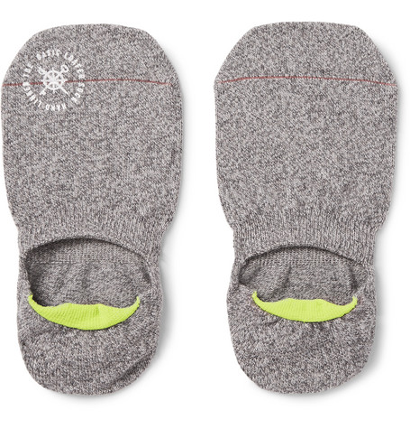 Mr. Grey Melange Stretch Strik No Show Sock mærker