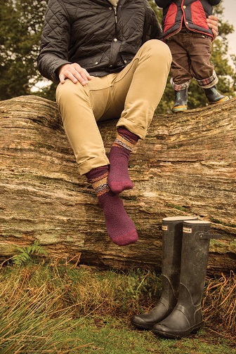 Scott-Nichol Blickling Wool Men's Sock mærker
