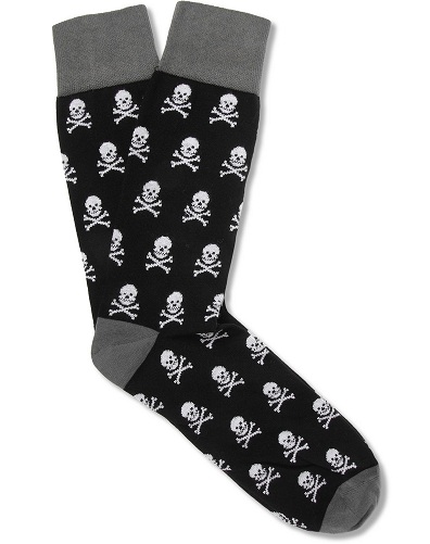 Corgi Skull Pattern Lightweight Cotton Sock márkák