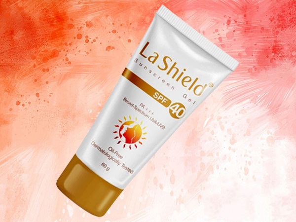 La Shield, SPF 40+ og Pa +++ Anti Acne Sunscreen Gel