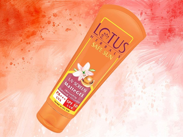 Lotus Safe Sun Invisible Matte Gel Sunscreen SPF 50 PA +++