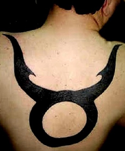 Bika állatöv jel tetoválás