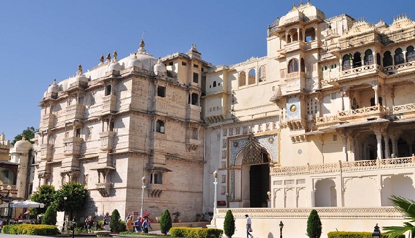 City Palace Komplekse historiske steder i udaipur