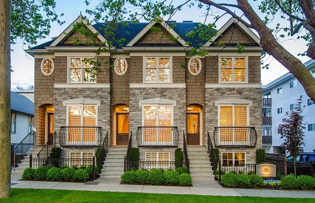 Amerikansk stil villa design