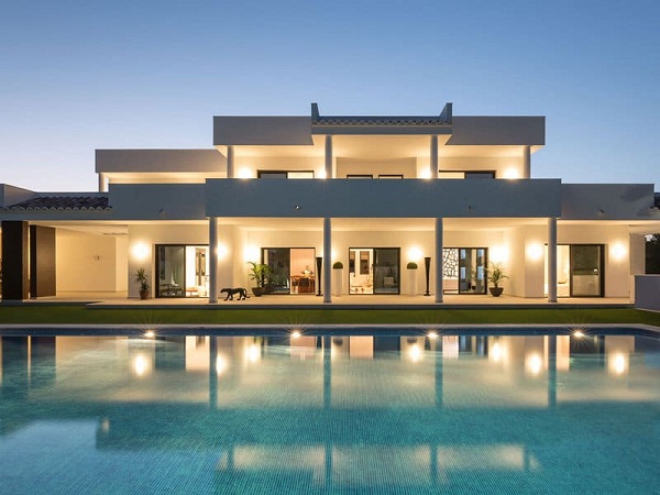 Spansk villa design