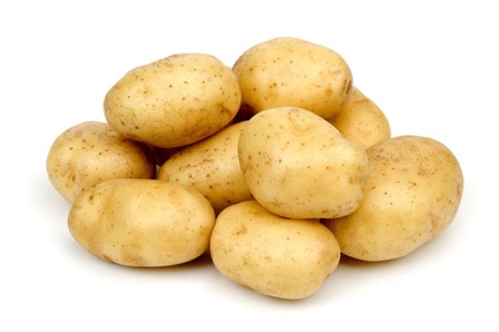 rå kartoffel
