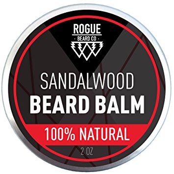 Rogue Co.'s Natural Beard Balm Spiced Sandalwood Leave in Conditioner Skægbalsam
