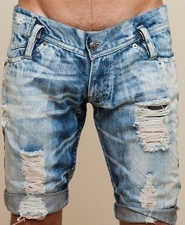 Standard Fit Denim Jean Short