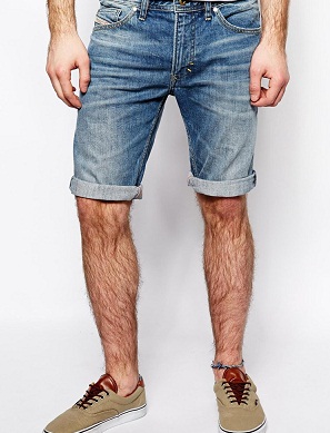 Lee Premium Denim Straight Shorts i jeans