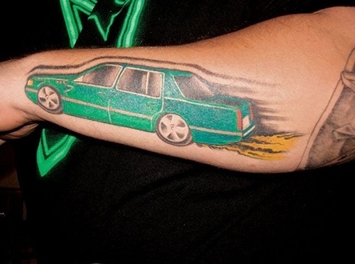 Personlige tatoveringer til biler