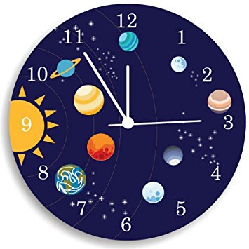 Planets Kids Clocks