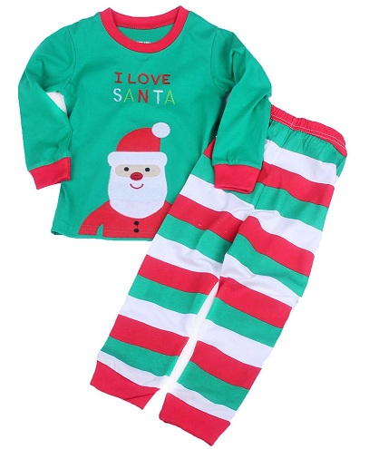 Børn julepyjamas