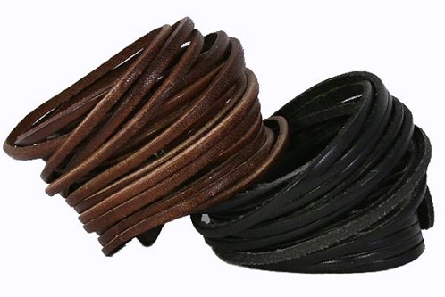 Læder håndlavede armbånd