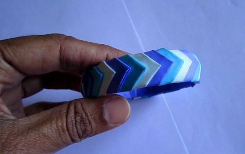Papir håndlavede armbånd