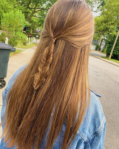 aranyos frizurák hosszú egyenes hajhoz