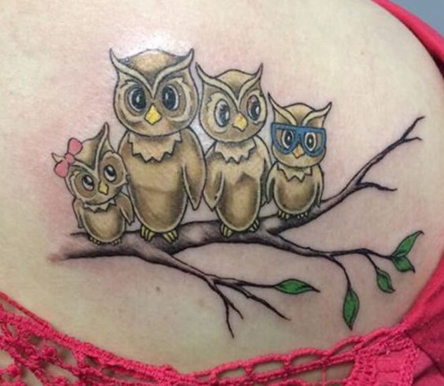 Familie tatoveringsdesign 2