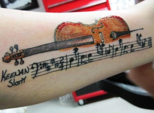 Musikalsk tatovering
