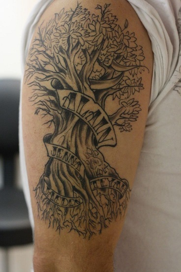 Ancestral Tree Tattoo