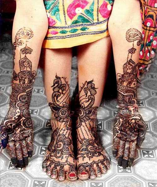 Brude Gujarati Mehandi
