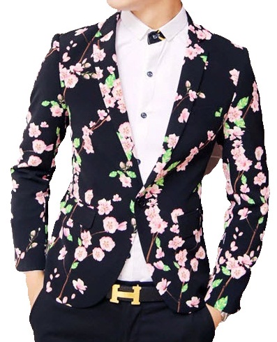 Blomster designet blazer
