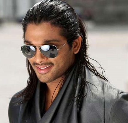 allu arjun frizura hosszú