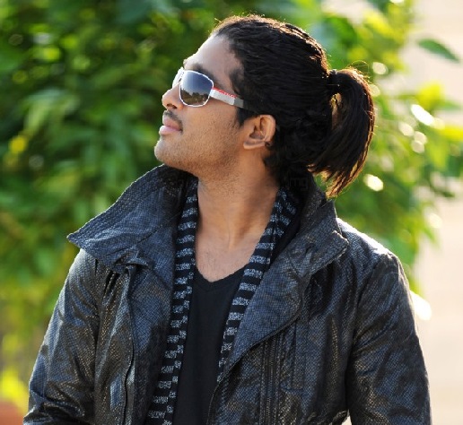 Allu Arjun pony frisure