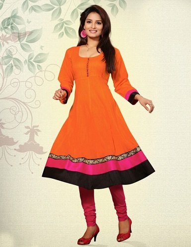 Casual Wear Frock Style Kurti