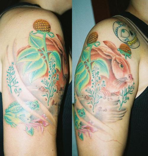 The Cool Cartoon Fairy Tales Tattoo