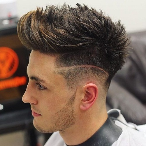 Vendt front lang top Quiff
