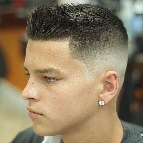 Kort Spiky Quiff