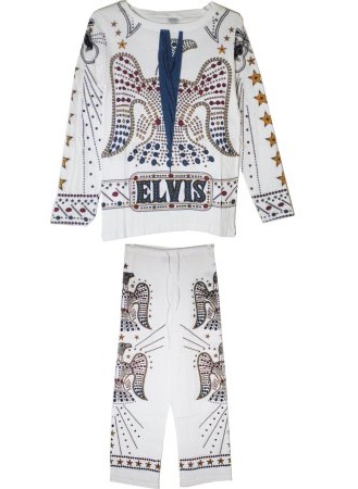 Elvis Presley Print Lounge Wear