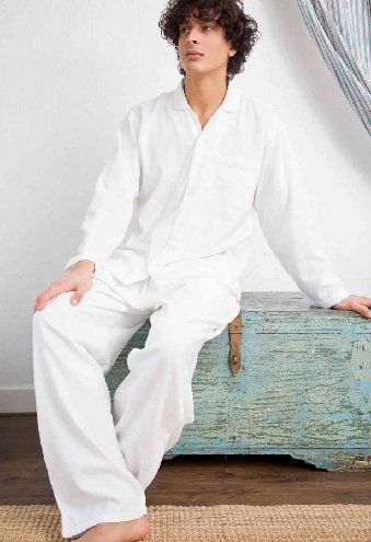 Fehér Khasto pizsama