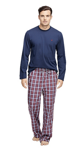 Bourgogne Plaid pyjamas